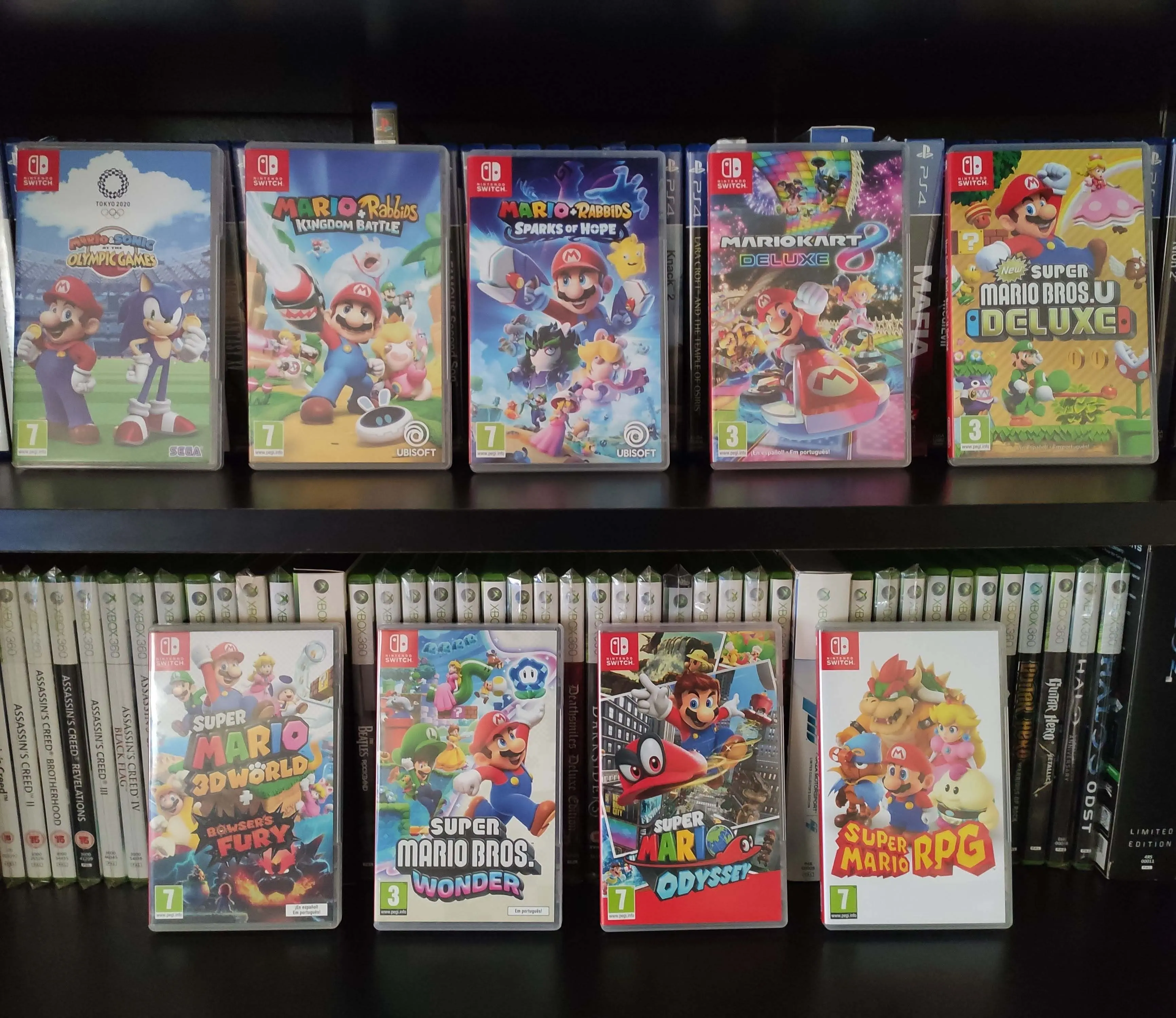 mario switch collection